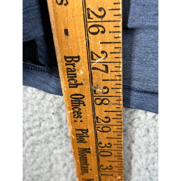 Lululemon Pullover Men 1/4 zip L Blue Sports Long Sleeve Running Jogging Gym - Picture 6 of 10